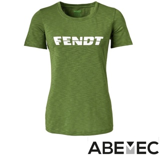 Fendt Dames T-shirt groen (42)
