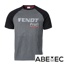 Fendt T-shirt Profi grijs-zwart (XXL)