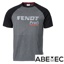 Fendt T-shirt Profi grijs-zwart (4XL)